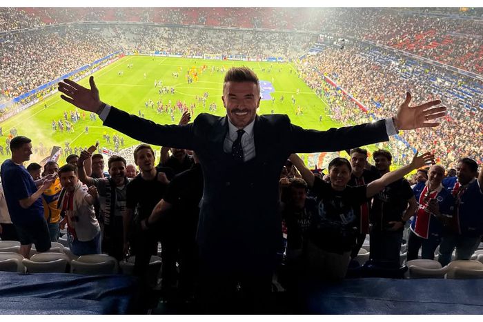 Beckham amazed by PSG's dominant win
