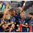 Okocha celebrates PSG's historic UCL victory