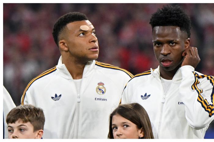 Real Madrid president backs Mbappe and Vinicius
