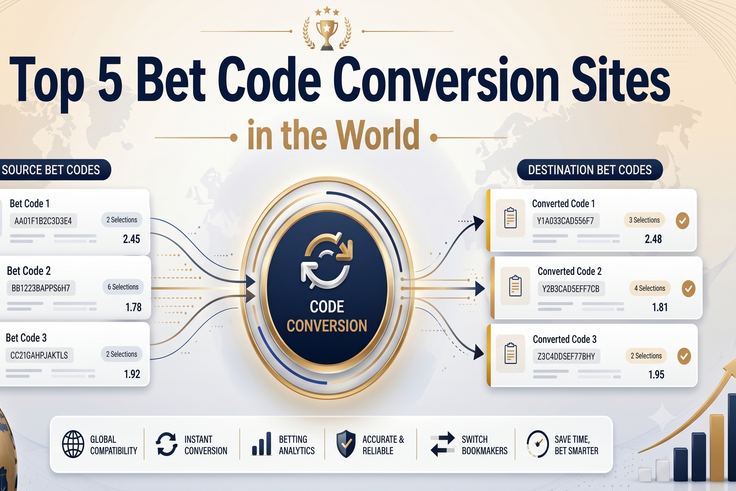 Top 5 Bet Code Conversion Sites in the World