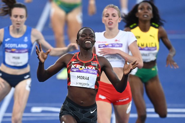 Mary Moraa takes victory at the Diamond League Meeting in Lausanne