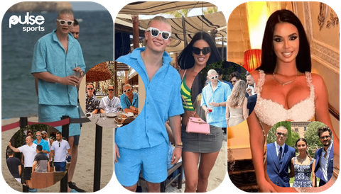 Erling Haaland hangs out with World Cup sexiest fan Ivana Knoll