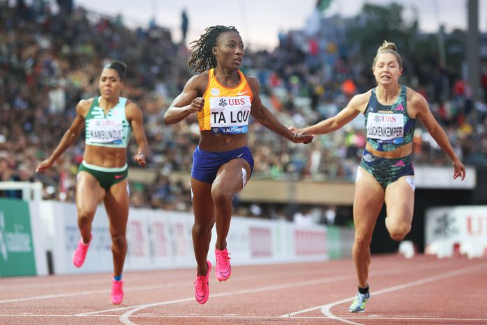 Ta Lou not happy with winning time at Lausanne Diamond League