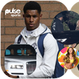 Marcus Rashford seen with Love Island star
