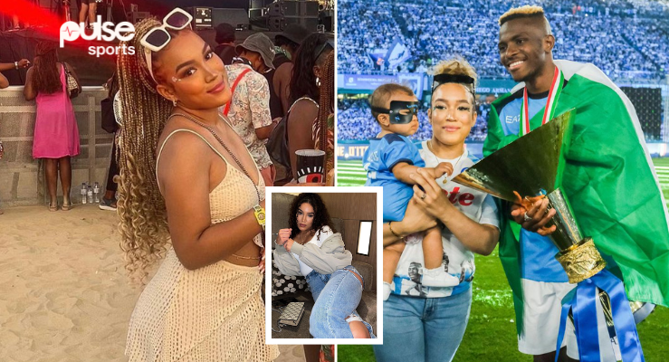 Victor Osimhen's beautiful girlfriend turns up for Afro Nation Portugal