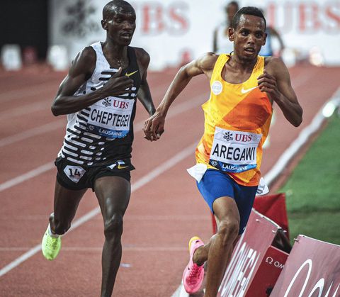 Ethiopians deny Kenyans 5,000m Diamond League Trophy as Aregawi prevails over his compatriots