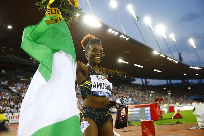 Tobi Amusan says whatever she runs on the track is her 100%