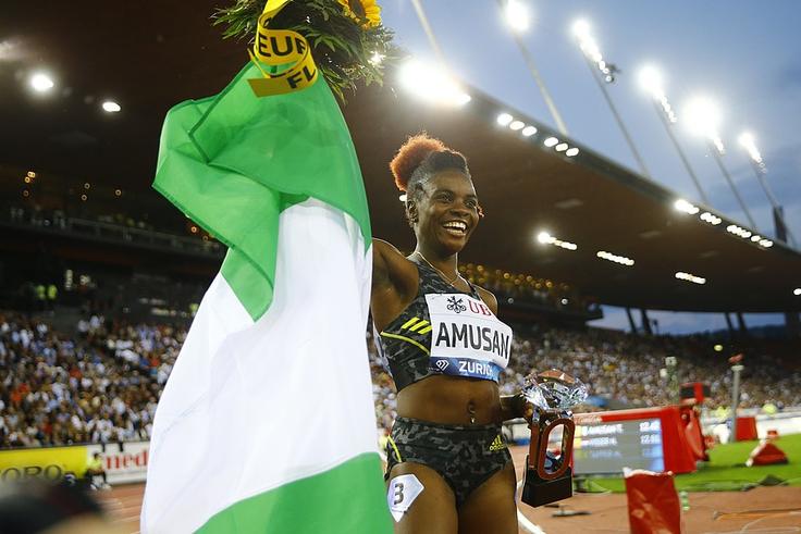 Tobi Amusan says whatever she runs on the track is her 100%