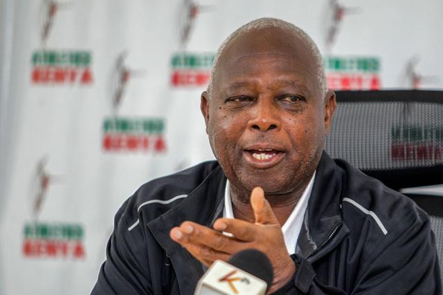 Athletics Kenya president Jack Tuwei