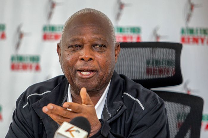 Athletics Kenya president Jack Tuwei