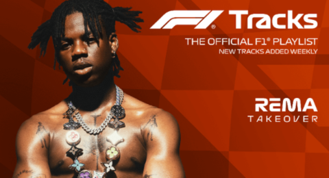 Rema headlines as Davido, Wizkid, Burna Boy other Nigeria music stars feature in Formula 1’s Spotify playlist for Austrian GP