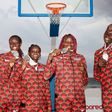 Kenya's 3x3 women's basketball team after winning silver at Africa Beach Games.
