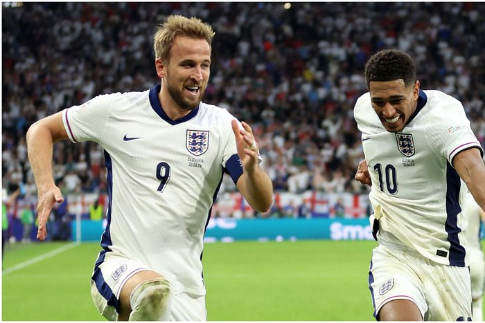 Harry Kane and Jude Bellingham. (Photo Credit: EURO 2024/X)