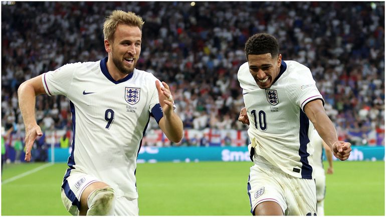 Harry Kane and Jude Bellingham. (Photo Credit: EURO 2024/X)