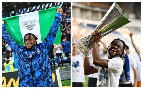 Super Eagles star Ademola Lookman beats Osimhen to win Best African Player award in Ghana