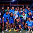 Super Eagles of Nigeria captain Ahmed Musa thanks fans as he celebrates a successful Arewa Charity Match.