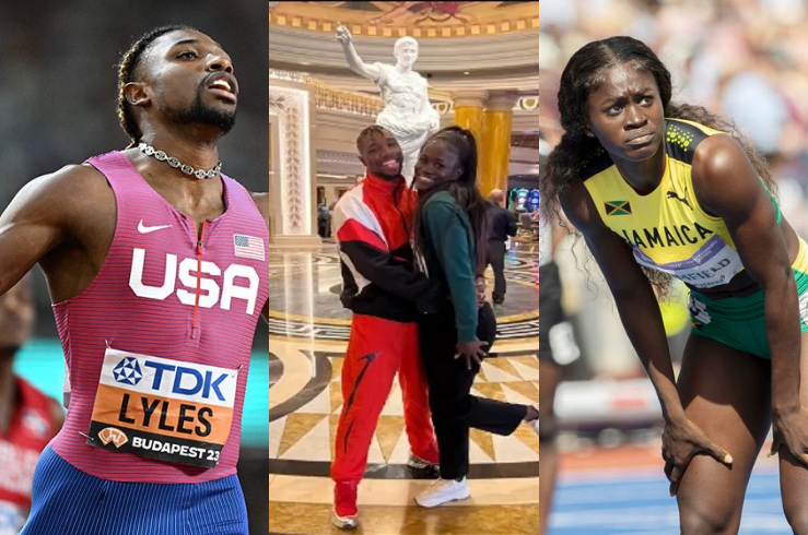 Power Couple Noah Lyles And Junelle Bromfield Qualify For The Olympics ...