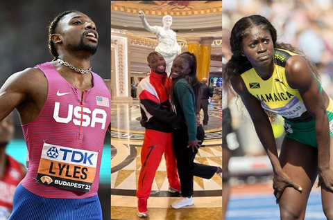 Power couple Noah Lyles and Junelle Bromfield qualify for the Olympics, make the US and Jamaican teams to Paris