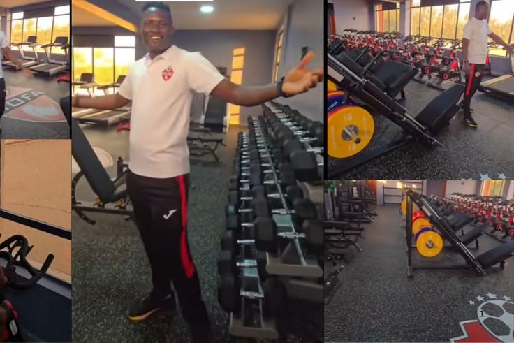 ‘What World Class Players Have’ - Michael Olunga Gives Sneak Peek Into His Ultra-Modern Sports Complex Gym