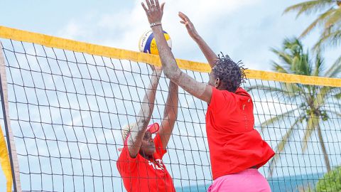Kenya's beach volleyball raring to go at Commonwealth Youth Games