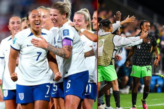 England defeated China in the FIFA Women's World Cup to set up a knockout tie against Nigeria's Super Falcons | Image from the Guardian