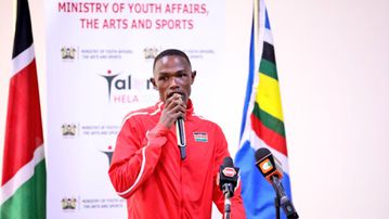 Captain Amos Kipkemoi sets target as Team Kenya heads to Commonwealth Youth Games