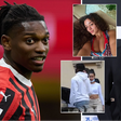 Rafael Leão: AC Milan star reveals he is expecting twins weeks after going public with new girlfriend