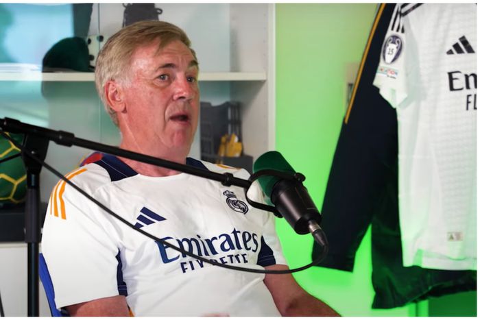 Don Carlo Ancelotti talking about the Ballon d'Or.