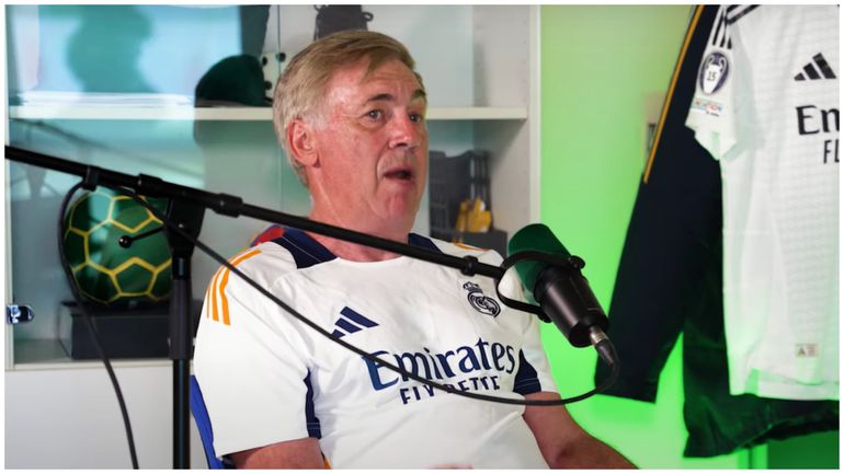 Don Carlo Ancelotti talking about the Ballon d'Or.