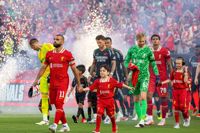 Liverpool beat Arsenal in Philadelphia || Image credit: Imago