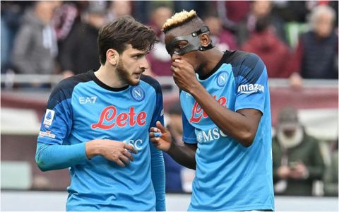 PSG star Kvaratskhelia, some Napoli players react to Osimhen's Turkey move