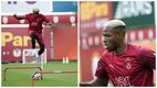 Victor Osimhen first training in pictures: Nigerian striker gets down to business in Galatasaray colours