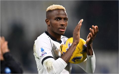 Victor Osimhen: Super Eagles star sends message to Napoli after exit