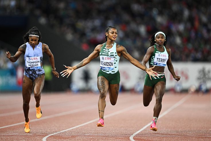 Sha'Carri Richardson wins battle of fastest women at Zurich Diamond League