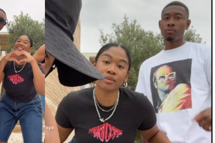 Alaba and his sister Rose May were born in Vienna, Austria, to a Nigerian father and a Filipino mother.