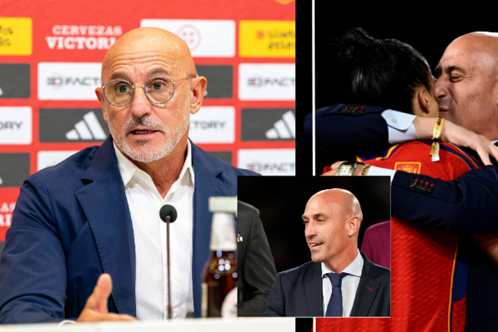 Spain coach apologises || Photon Credit: Imago