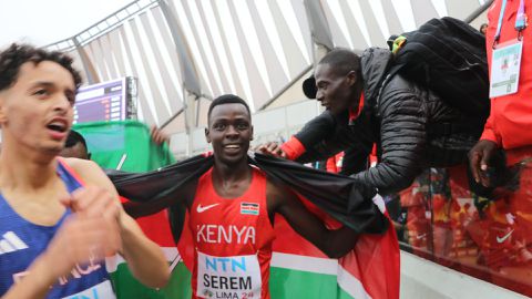 Edmund Serem reveals main focus after dominant 3000m steeplechase win at World Under-20 Championships