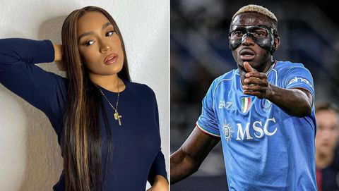 Victor Osimhen’s girlfriend reacts after failed transfer from Napoli to Chelsea