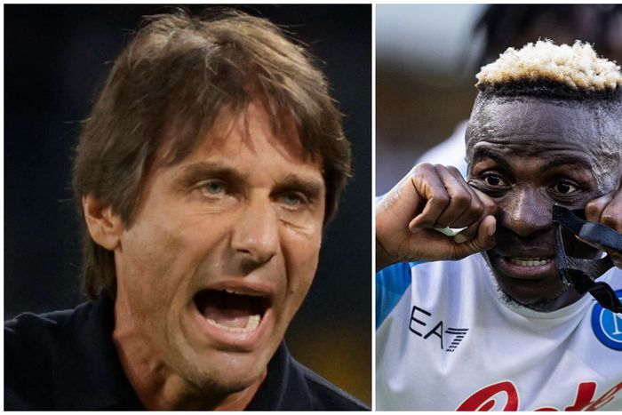 Antonio Conte has shut Napoli doors on Victor Osimhen.
