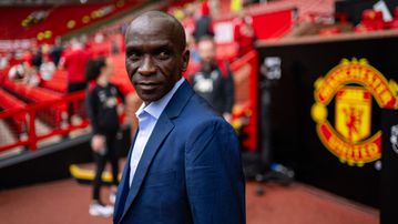 Eliud Kipchoge inspires Manchester United ahead of Premier League clash against Liverpool