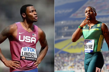 Courtney Lindsey stuns Akani Simbine for 100m win in Berlin