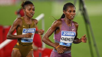 Peruth Chemutai joins Winfred Yavi in the race to break Beatrice Chepkoech's steeplechase world record