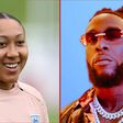 Chelsea star Lauren James and Nigerian superstar Afrobeat musician Burna Boy