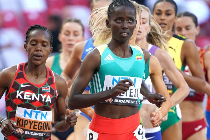 Ethiopian youngsters hand Faith Kipyegon first defeat of the season at World Road Running Championships