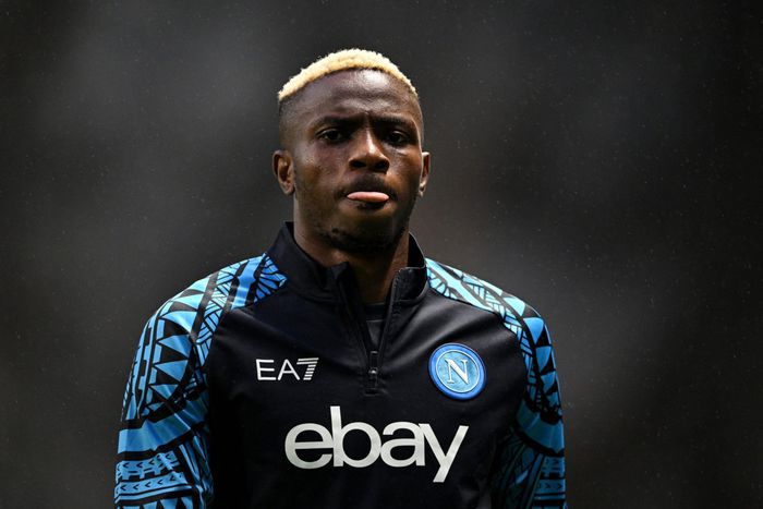 Napoli striker Victor Osimhen || Image credit: Chelsea core