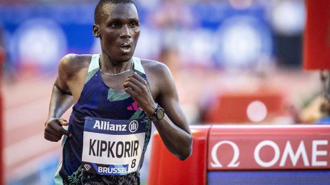 Nicholas Kimeli finishes third in Riga as Ethiopians dominate the men's 5km