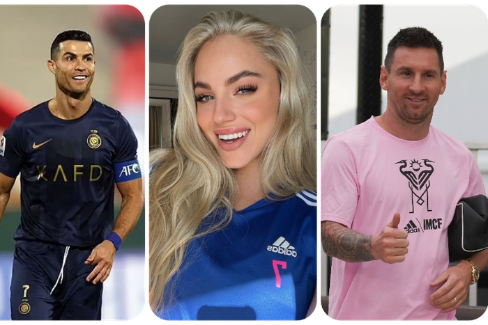 World's Most Beautiful Footballer Ana Maria Marković settles GOAT debate