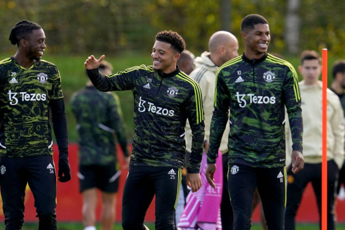 Jadon Sancho while he was still allowed to train with the first team || Image credit: Imago