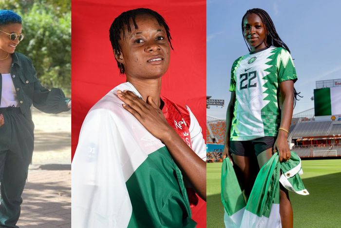 Nigerians at home and abroad celebrated their 63rd Independence Day celebration on Sunday, October 1, 2023 and Super Falcons joined in - Image Credit- Instagram/ Ajibade, Alozie, Demehin