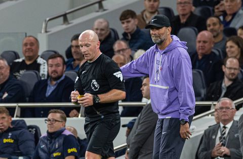 Liverpool manager Jurgen Klopp during the game against Tottenham || Credit: Imago